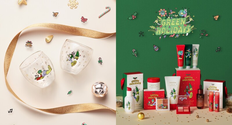 innisfree 2021綠色聖誕!限定保養禮盒、浮誇滿額贈,購買還能做公益