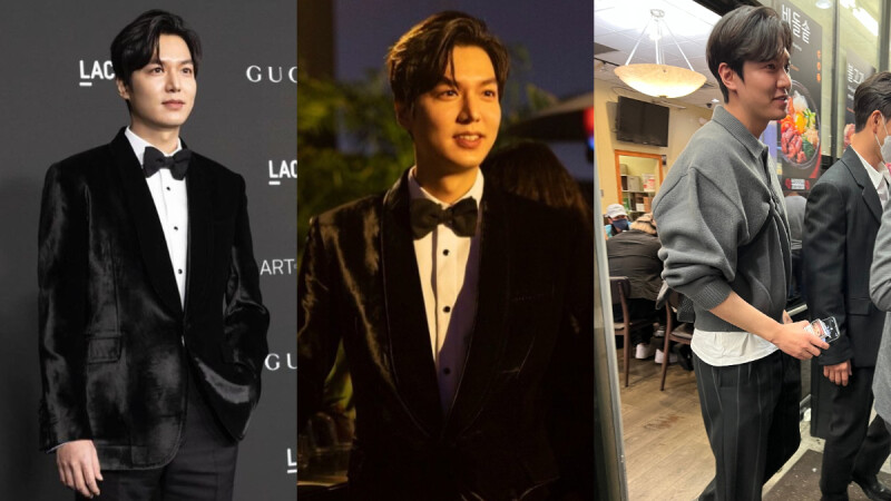 李敏鎬 震撼美國媒體的帥樣是這樣的!參加2021洛杉磯 Art+Film晚宴,黑色正裝+長腿標配,展現亞洲美男魅力!