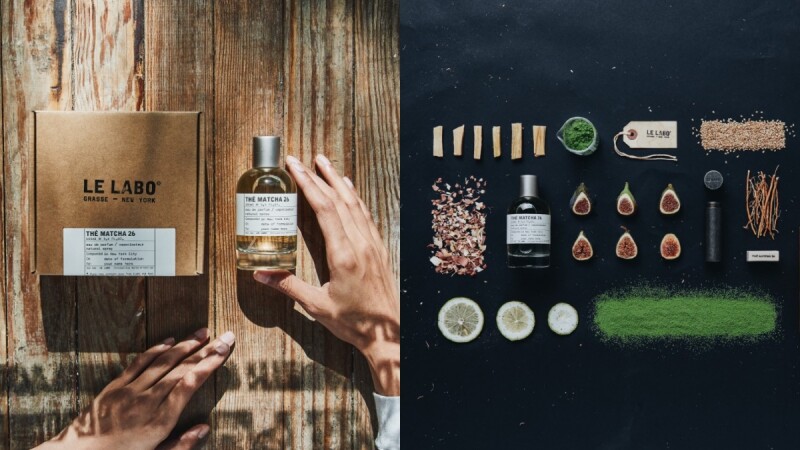 Le Labo Matcha26 抹茶入香，末茶26淡香精以抹茶香搭配木質