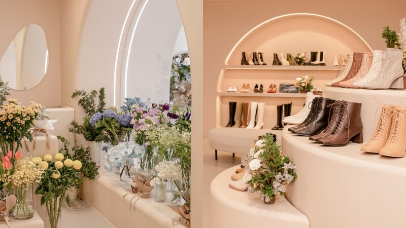 Grace Gift女鞋、甜點、花藝複合式鞋店開幕!品嚐人氣甜食還能帶走絕美花束