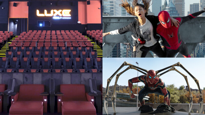 《蜘蛛人：無家日》最佳沈浸式體驗！LUXE影廳+RealD終極銀幕，無死角3D效果，和彼得帕克一起飛天遁地！