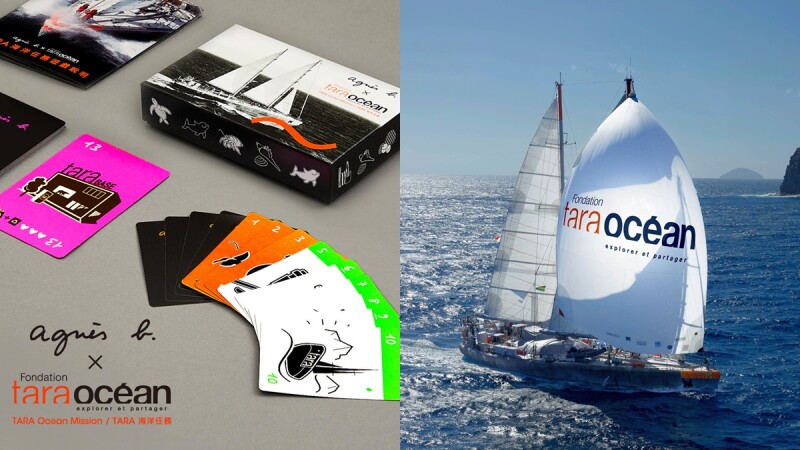 agnès b.推出TARA Ocean Mission海洋任務限量桌遊卡牌，聖誕、跨年、新春聚會必備