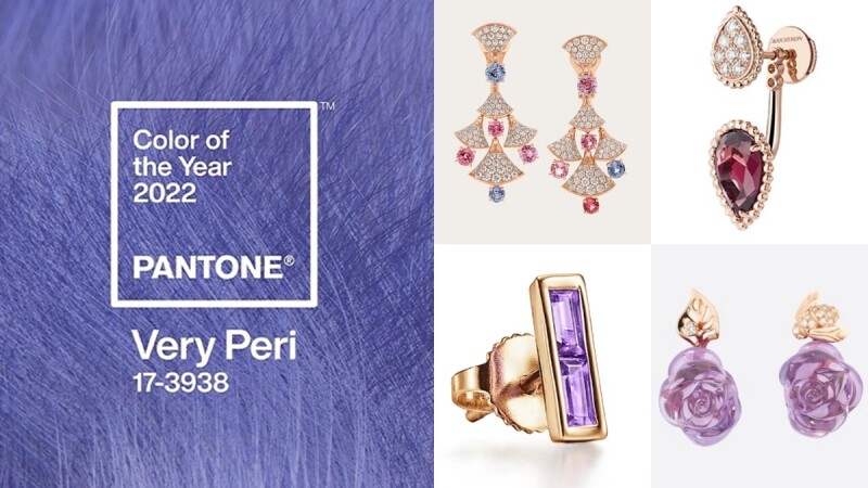Pantone 2022年度色「長春花藍」耳環推薦！Dior、Tiffany、VCA …6大精品品牌