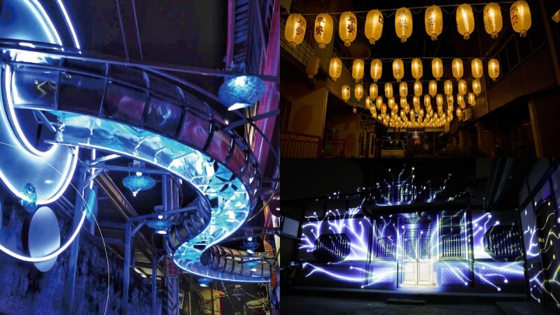 2021月之美術館璀璨登場！18件藝術品點亮台南鹽水老街，必看亮點、光雕、交通總整理