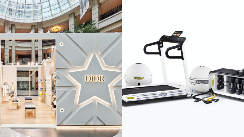 Dior Vibe仙女健身房開張！純白跑步機、健身椅、瑜伽球，3大運動包款＋配件推薦一次看