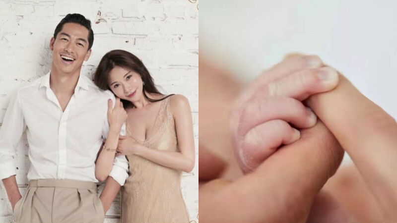 林志玲當媽了！曬兒子牛寶寶小手照：「終於等到小天使誕生到我們家。」