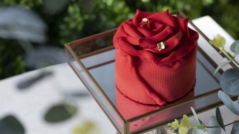 Bac金箔玫瑰蛋糕華麗升級 情人節最吸睛焦點 限時限量開賣 Marie Claire 美麗佳人