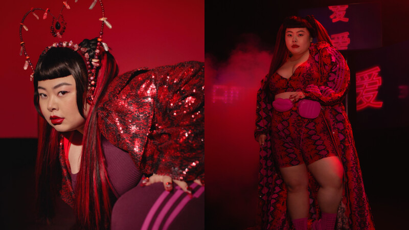 adidas Originals Ivy Park情人節系列!渡邊直美蛇紋套裝演繹霸氣女王,精選6樣單品推薦