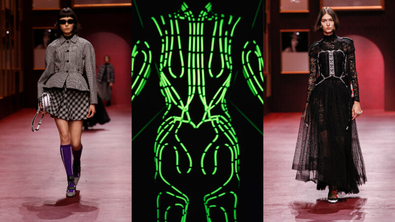 2022秋冬巴黎時裝週│Dior 2022 秋冬系列秀評，未來裝置藝術、新款Bar Jacket…打造未來感高級女裝