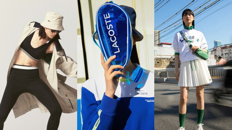 Lacoste把網球包變時髦小包，透明果凍色、環保尼龍材質…春夏3大配件整理