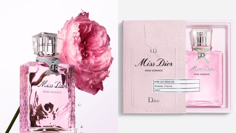 迪奧最浪漫的MISS DIOR把「五月玫瑰純露」變成香水，還有年份證明