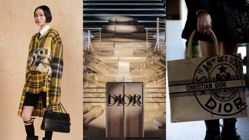 Dior 2022秋裝系列亮相：重塑制服輪廓、向迪奧傳奇New Look致敬，背景音樂藏有亮點