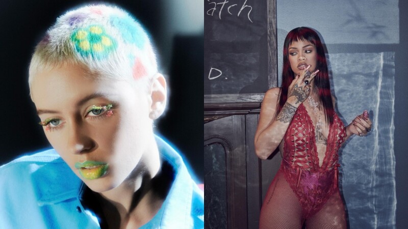 比染髮更特別!Hair Stamp潮流回歸,Dua Lipa、Rihanna都試過