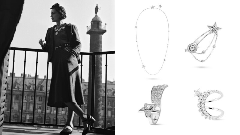 源自香奈兒女士親手設計！Chanel Comète珠寶系列2022新款、售價一覽
