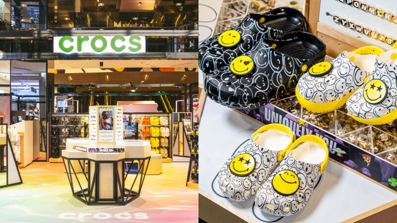 Crocs快閃店驚喜登場：搶先開賣2022夏日新款、限定購物禮…懶人鞋的天堂