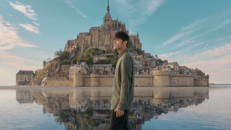 周杰倫新專輯《最偉大的作品》封面曝光！遠赴法國「天空之城」取景