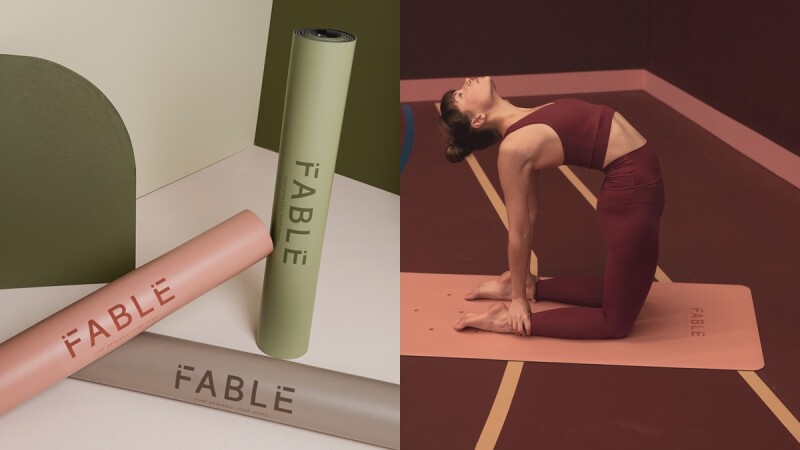 史上最美瑜珈墊Fable Yoga推玫瑰紅、牛油果綠,尺寸更寬長重量還更輕