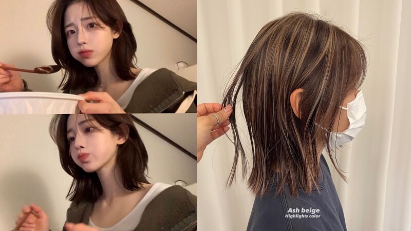 2022中短髮髮型推薦：層次Pleats Cut，捲髮、直髮都適合的輕盈感剪髮