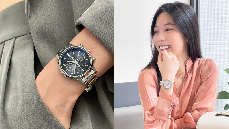 Seiko Lukia耀眼時刻！M編示範最百搭2款氣質腕錶～職場與日常兼併的美感穿搭