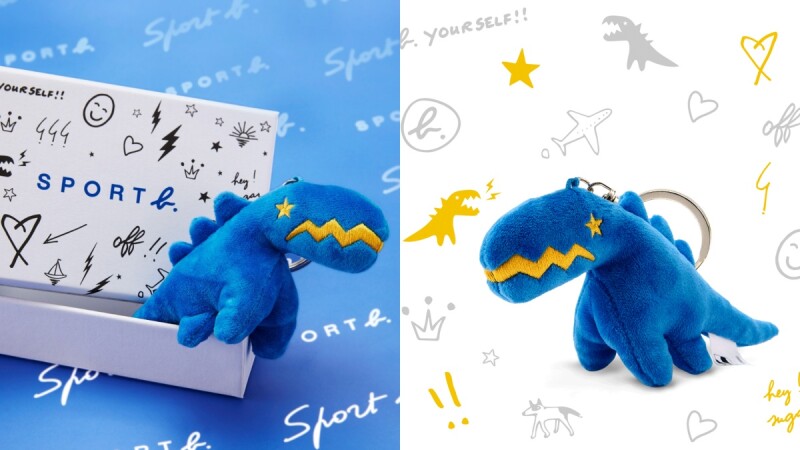 SPORT b.「恐龍悠遊卡」哪裡買?超時髦撞色設計,限量開賣