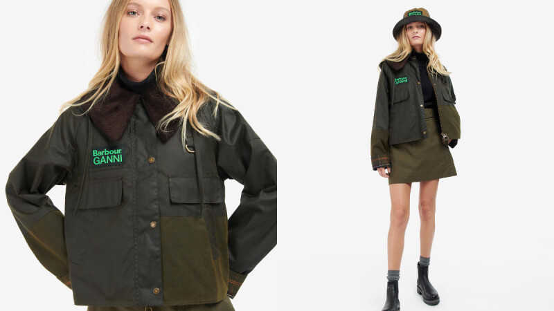 四大重點解析 Barbour x GANNI 聯名系列,嶄新設計、經典油布...打造冬日酷女孩風格