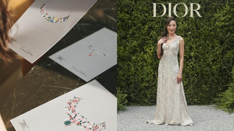 從花園、訂製服到珠寶！解析Dior迄今最大創作規模的2023高級珠寶系列