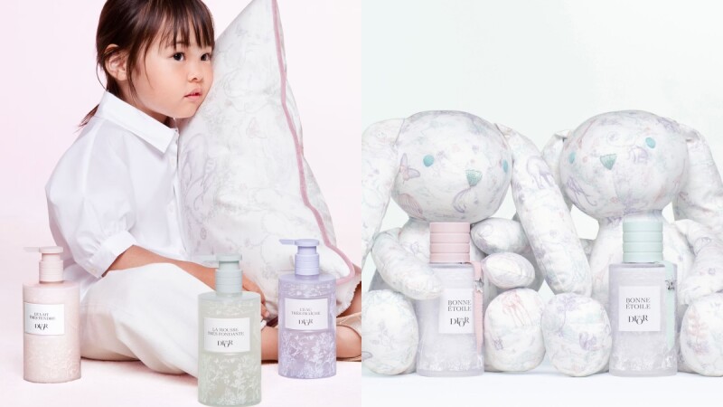 Dior 迪奧推出寶寶香水＆沐浴系列！軟萌包裝、恬淡溫柔果香⋯從包裝到氣味都好療癒