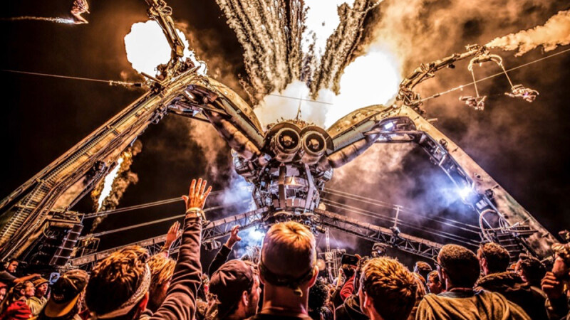 世界百大DJ齊聚、360度巨型蜘蛛舞台!Arcadia Landing Taipei 獻上電子音樂祭全新震撼