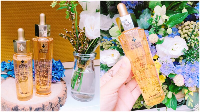 小金瓶多了閃閃發亮的黃金微粒!嬌蘭第二代皇家蜂王乳平衡油質地輕透、效果加倍更好吸收