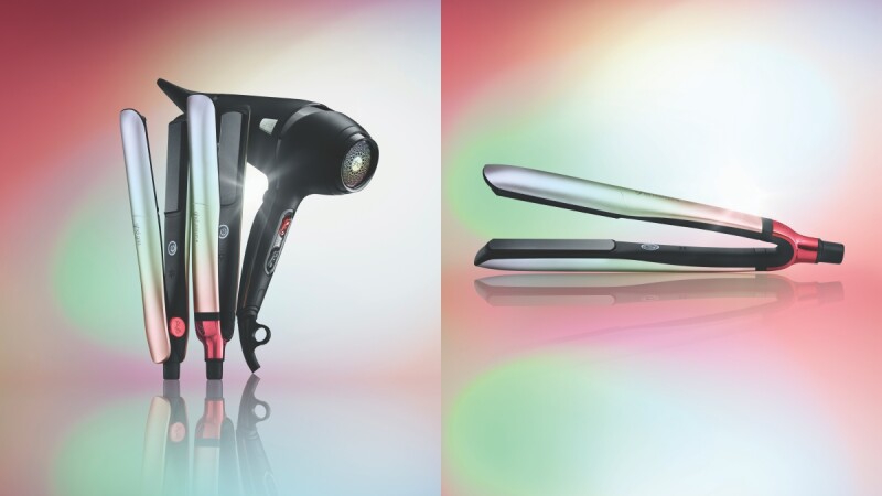 ghd造型夾推出彩虹限定版,讓「造型神器」美一波!進駐微風南山開設快閃櫃還有限時組合