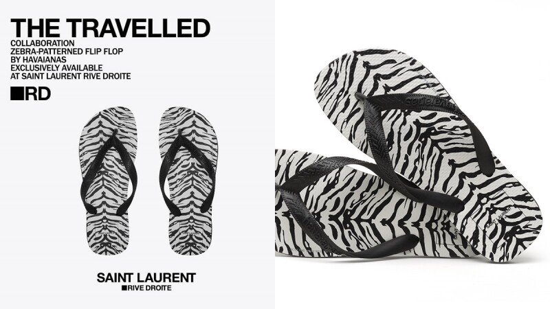 不用台幣兩千就能買到!基努李維也有了,SAINT LAURENT X HAVAIANAS時髦黑白夾腳拖,僅有這兩處獨家販售