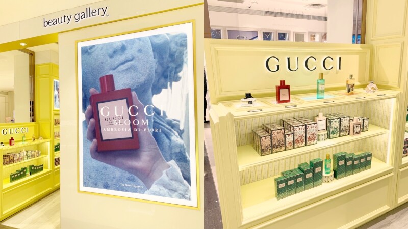 Gucci香水有專屬櫃點了!台北第一間Gucci Beauty古馳香氛概念櫃2019下半年正式登場