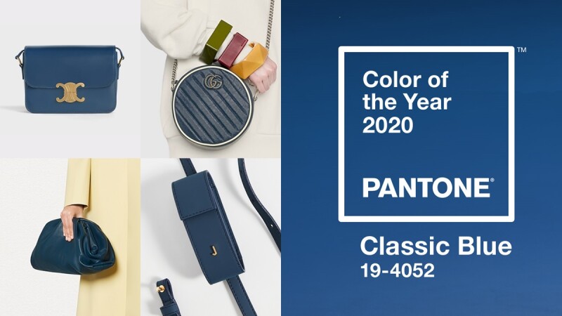 盤點PANTONE 2020年度色「經典藍」精品包、配件，雲朵包、相機包、口紅包都有