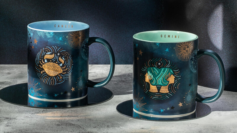 星巴克2021星座馬克杯來了!首波雙子座、巨蟹座5/12上市,神秘銀河藍杯身太想收藏