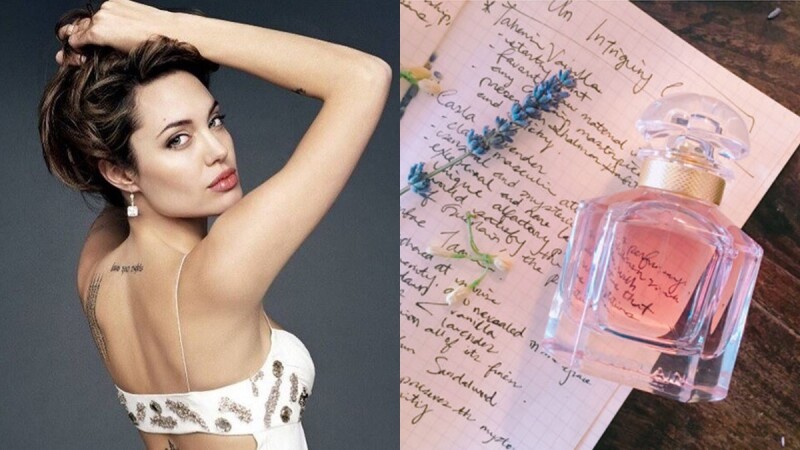 安潔莉娜裘莉首度代言!嬌蘭「我的印記淡香精」深刻絕美曝光