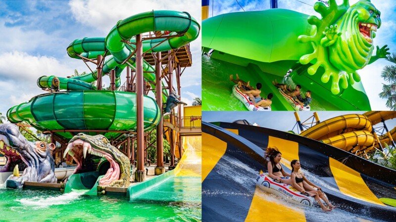 【泰國旅遊】索尼影業全球首座水上樂園「哥倫比亞影業水世界」開幕!尖叫旅社、星際戰警8大電影主題太過癮