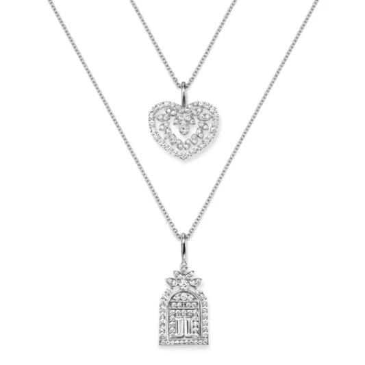 飾品配件雖小 但真的重要! 海瑞溫斯頓墜飾 藏起愛的小語