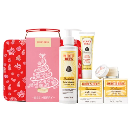 Wow！多麼歡樂~Burt’s Bees聖誕禮組紅色小鐵盒就是要給妳滿滿的開心