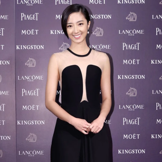 金馬獎入圍者酒會 桂綸鎂深V性感 超搶鏡