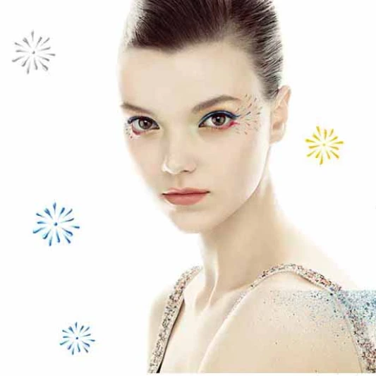 金屬X搖滾的煙火派對 2015植村秀春季妝容給妳閃亮光彩