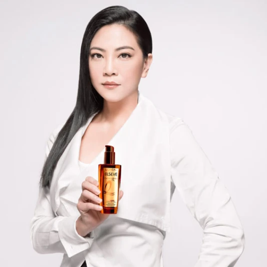 髮妝天后吳依霖欽定的髮油之王 巴黎萊雅金緻護髮系列超有感