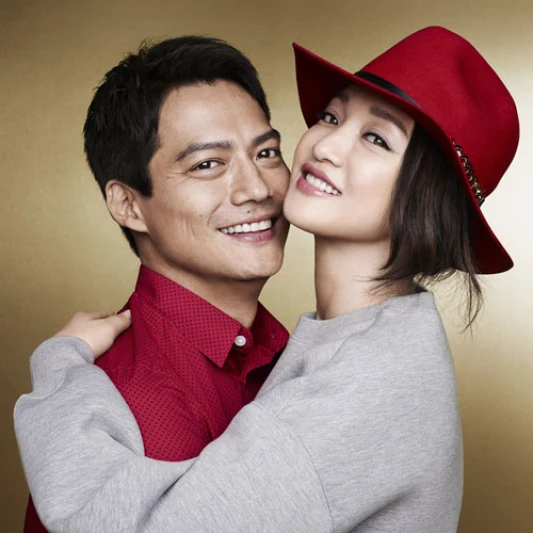 周迅夫婦甜蜜代言H&M新春系列 今年過年台灣也穿得到啦!