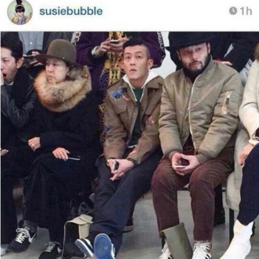 陳冠希巴黎時裝周爆氣戰時尚部落客Susie Bubble：「This Bitxh…」？