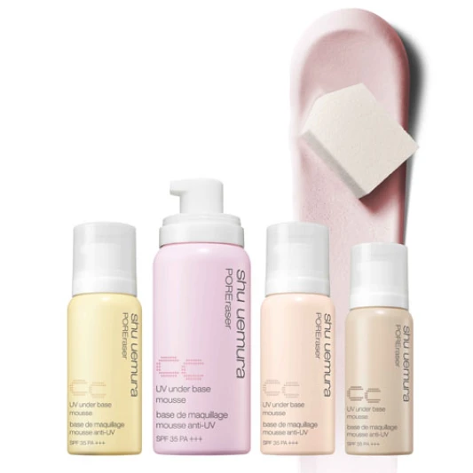 植村秀泡沫CC慕斯 打造被壁咚告白也零破綻的心動美肌 &gt;///&lt;