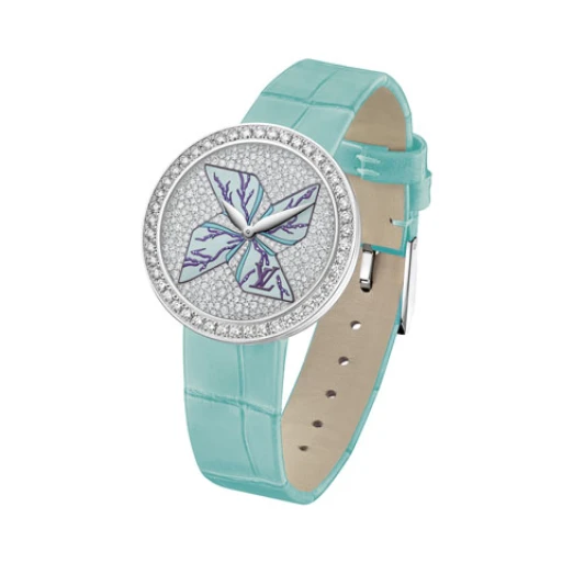 頂級彩繪與鑲嵌工藝 讓藝術級圖案躍上LV錶面