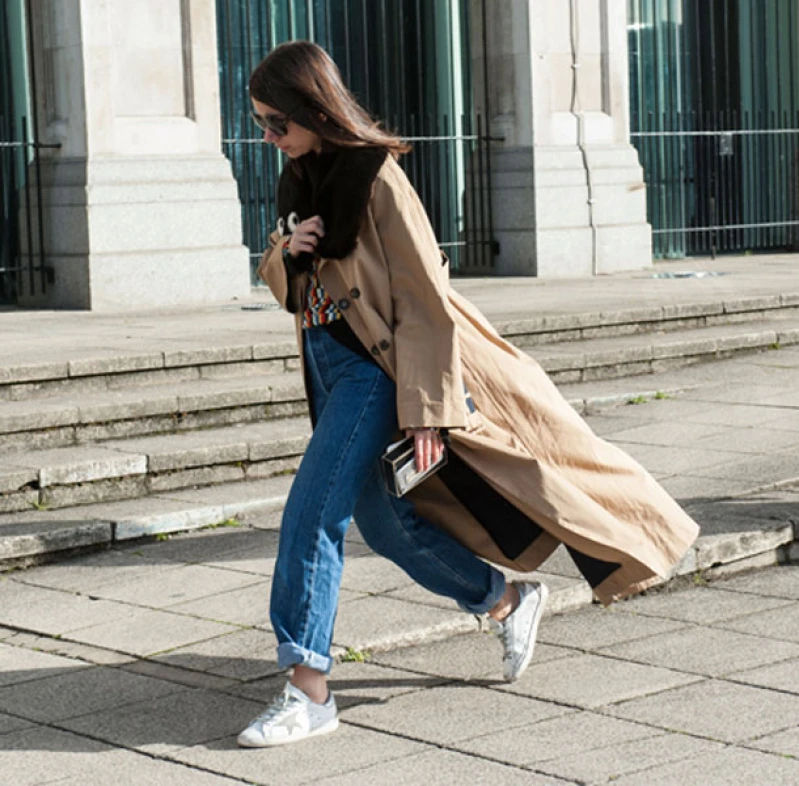 【街拍速報】白球鞋穿搭升級版! 倫敦潮人4招教你怎麼穿