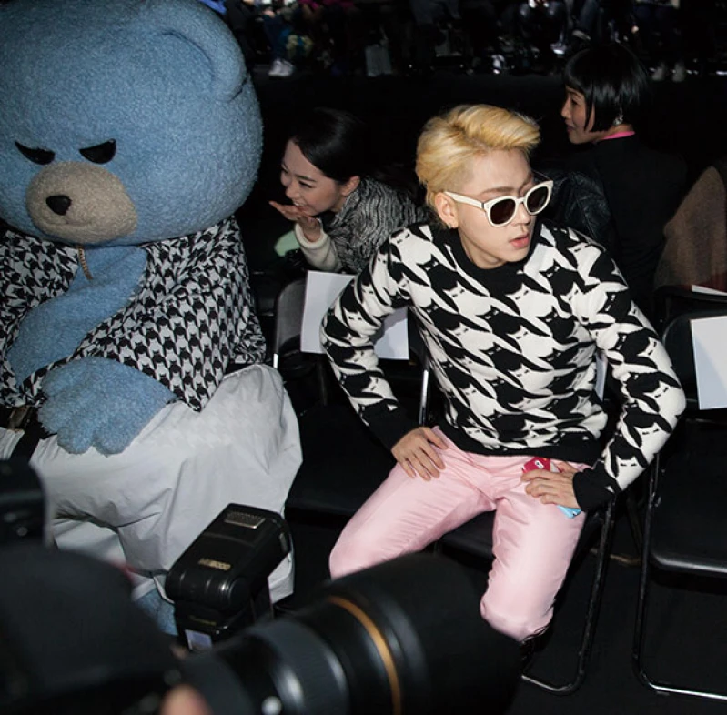 直擊T-ara成員孝敏！ 首爾時裝周星光熠熠 