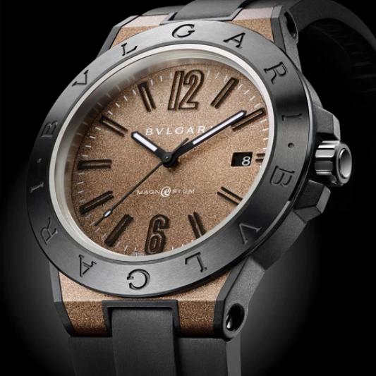 寶格麗最新！手腕上的保險箱「Diagono Magnesium概念腕錶」