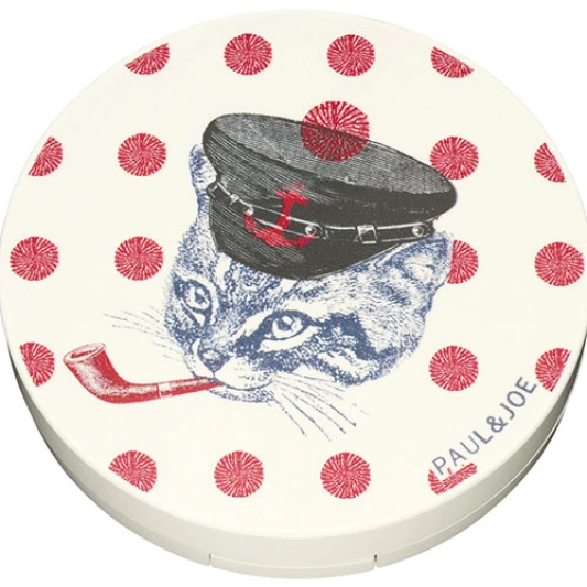 超萌！！PAUL&amp;JOE【水手貓貓防曬蜜粉餅組】溶化你的心