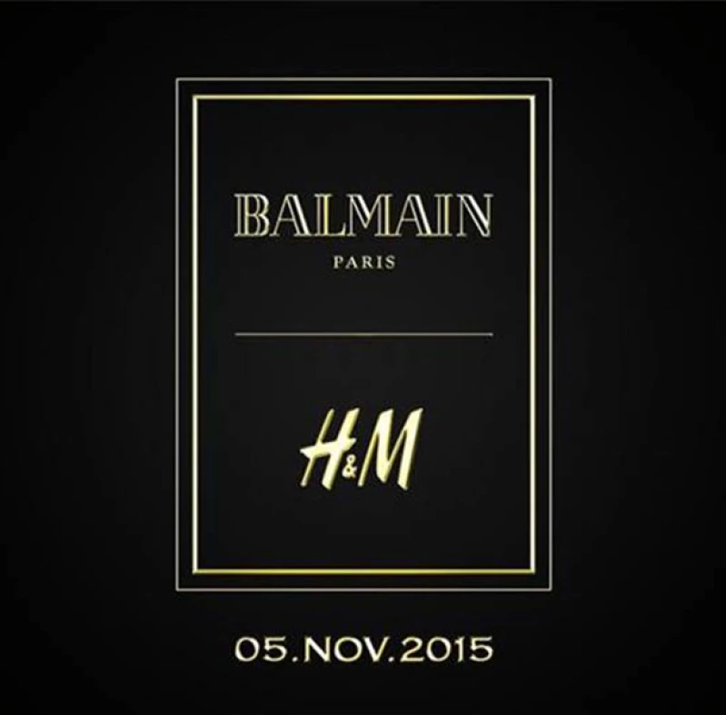 第一個台灣就能買到的H&amp;M聯名來了！官方證實攜手Balmain且單品已曝光